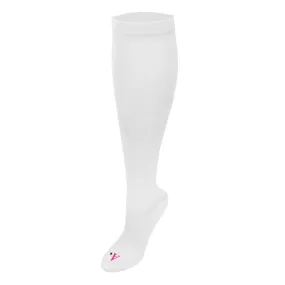 3-Pack Girls White Opaque Knee-Hi Socks