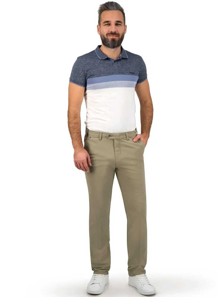 40% OFF BRUHL Parma B Stretch Cotton Chino - Men's - Sand - Sizes: 38 Short