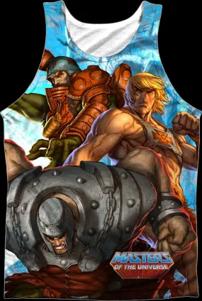 Action Poses Masters of the Universe Tank Top