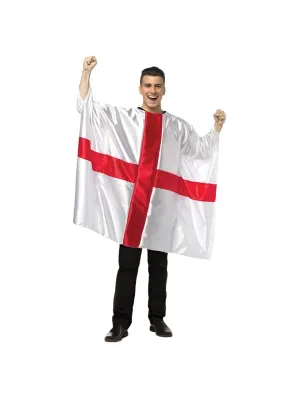 Adult England Flag Tunic Costume