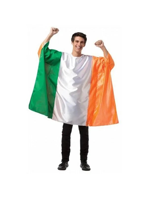 Adult Ireland Flag Tunic Costume