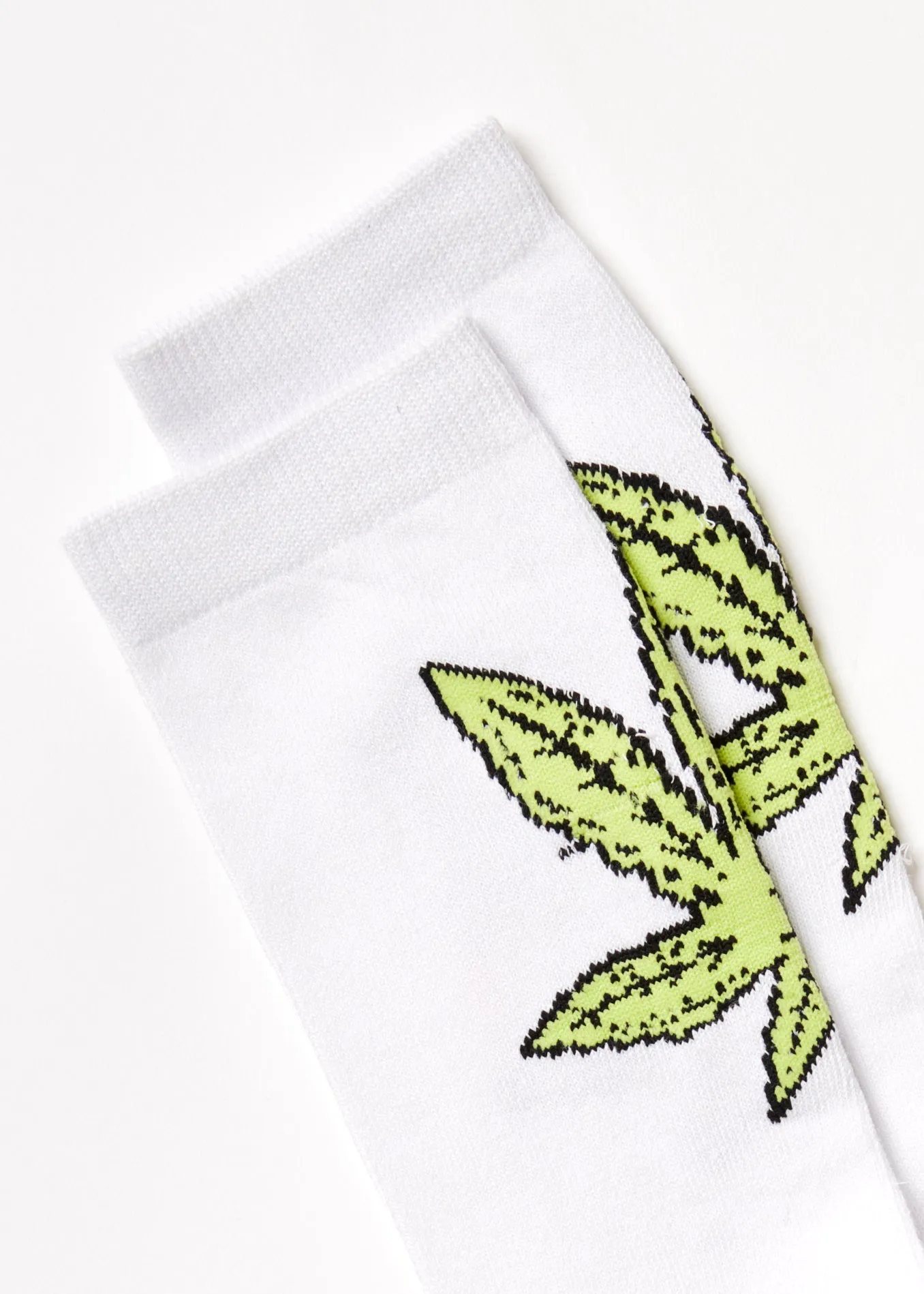 AFENDS Unisex Coasting - Crew Socks - White