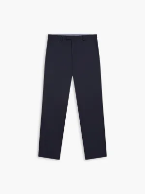 Aldgate Slim Fit Navy Trousers Plus Size