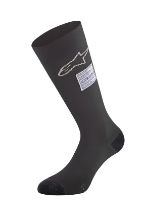 ALPINESTARS 4704323_10_M ZX V4 Racing socks, FIA 8856-2018, black, Sizee M