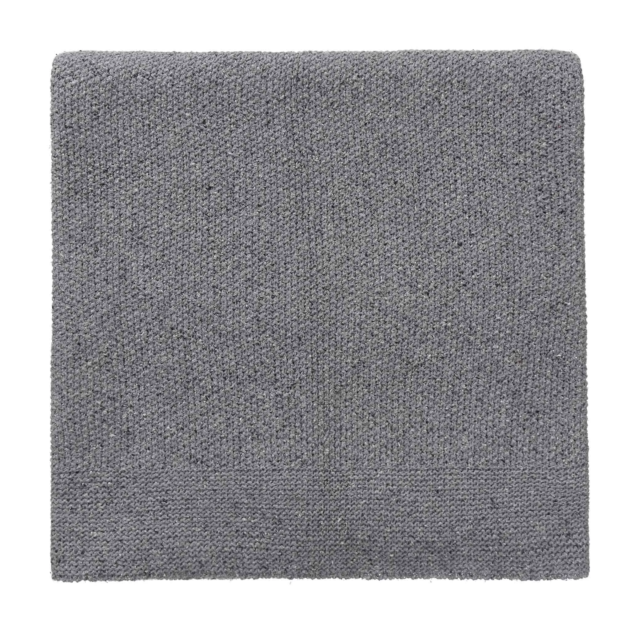 Amaro Recycled Fiber Blanket [Light grey melange]