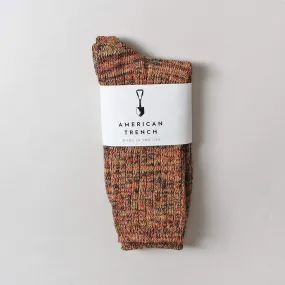 American Trench Random Plait Crew Socks