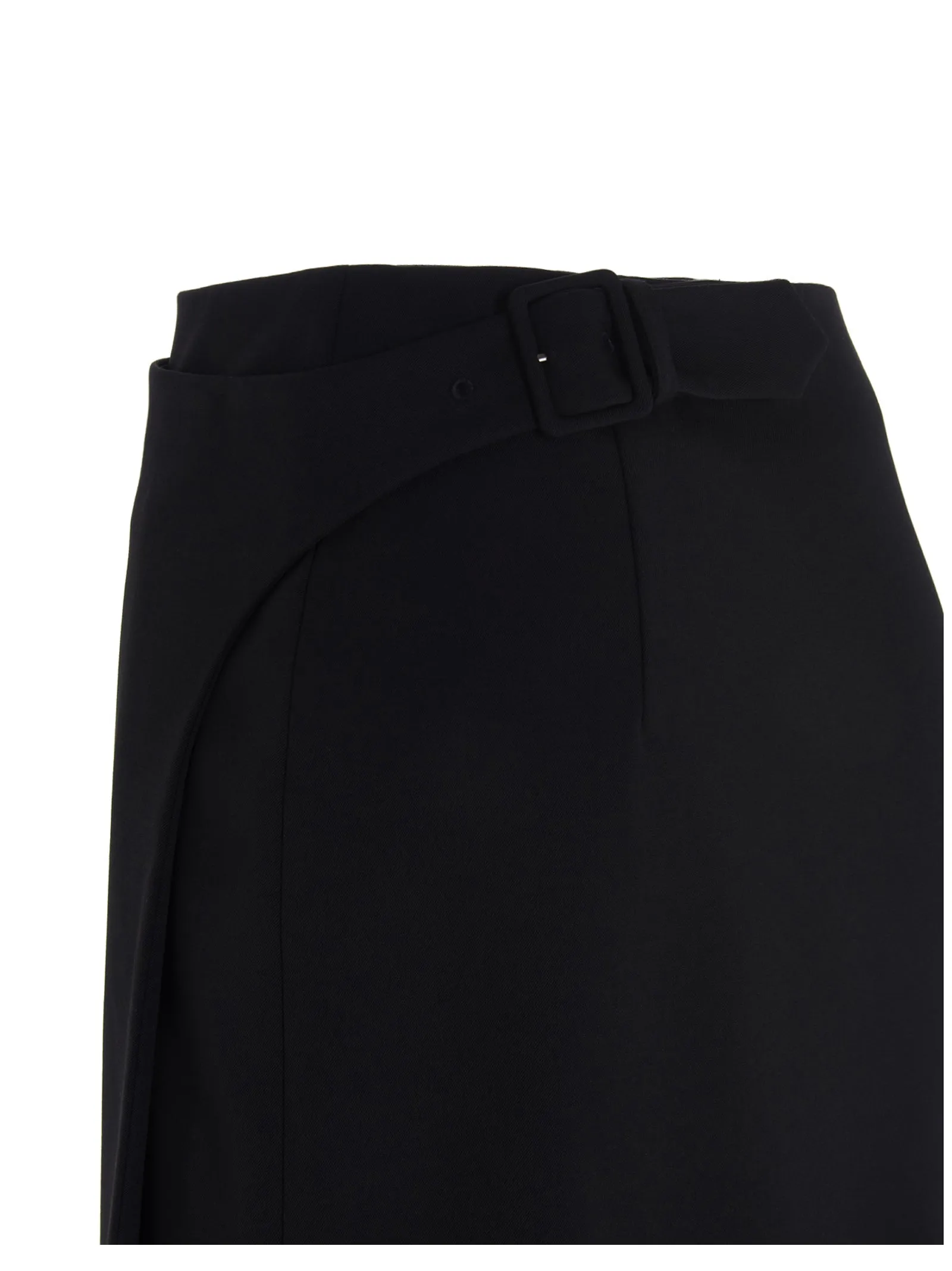 Balenciaga Belted Pencil Skirt