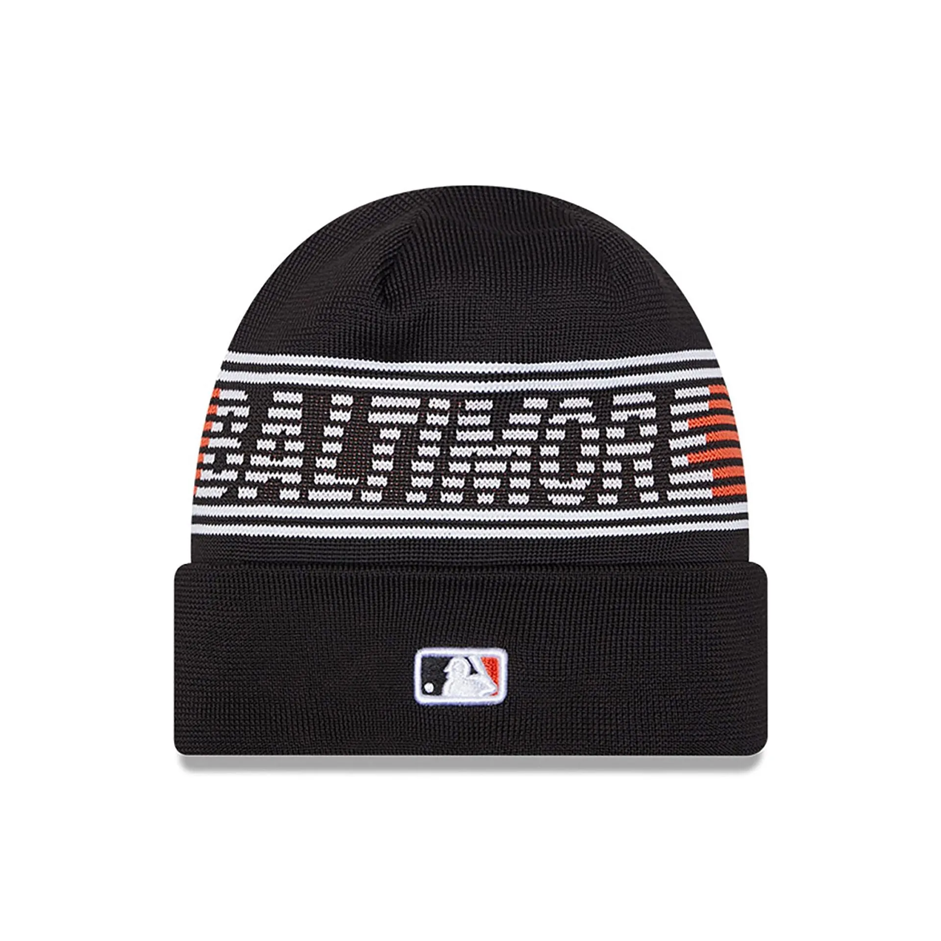 Baltimore Orioles City Connect Black Sport Knit Beanie Hat