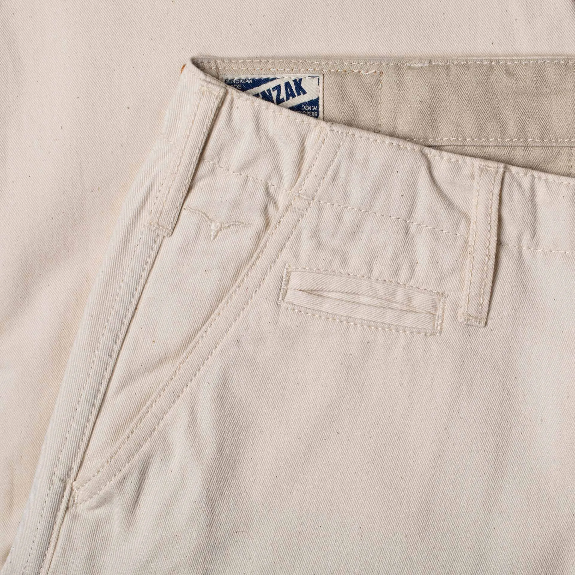 BC-05 LOOSE CHINO 8.5 oz. natural cotton chino cloth [SS25]