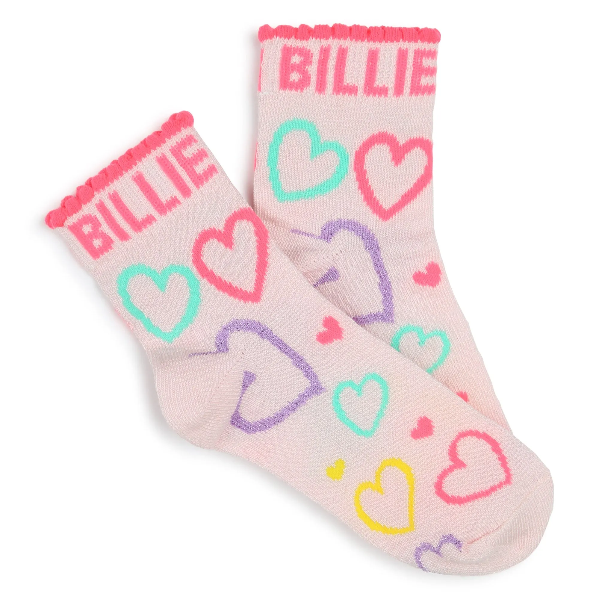 Billieblush - 2 pr pack of Pink socks