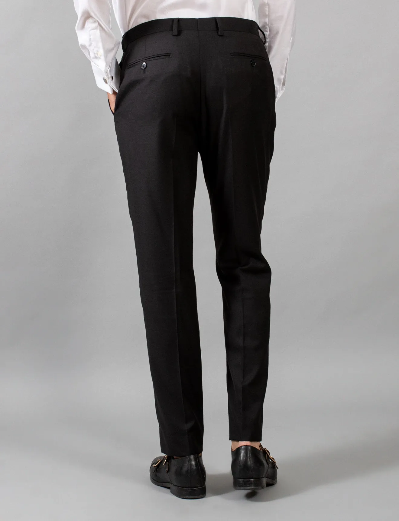 Black Classic Suit Trousers