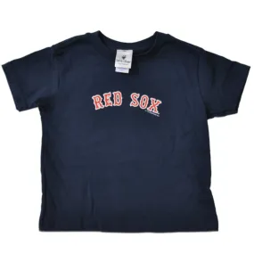 Boston Red Sox SAAG Toddler Boys Navy Cotton Classic Logo T-Shirt