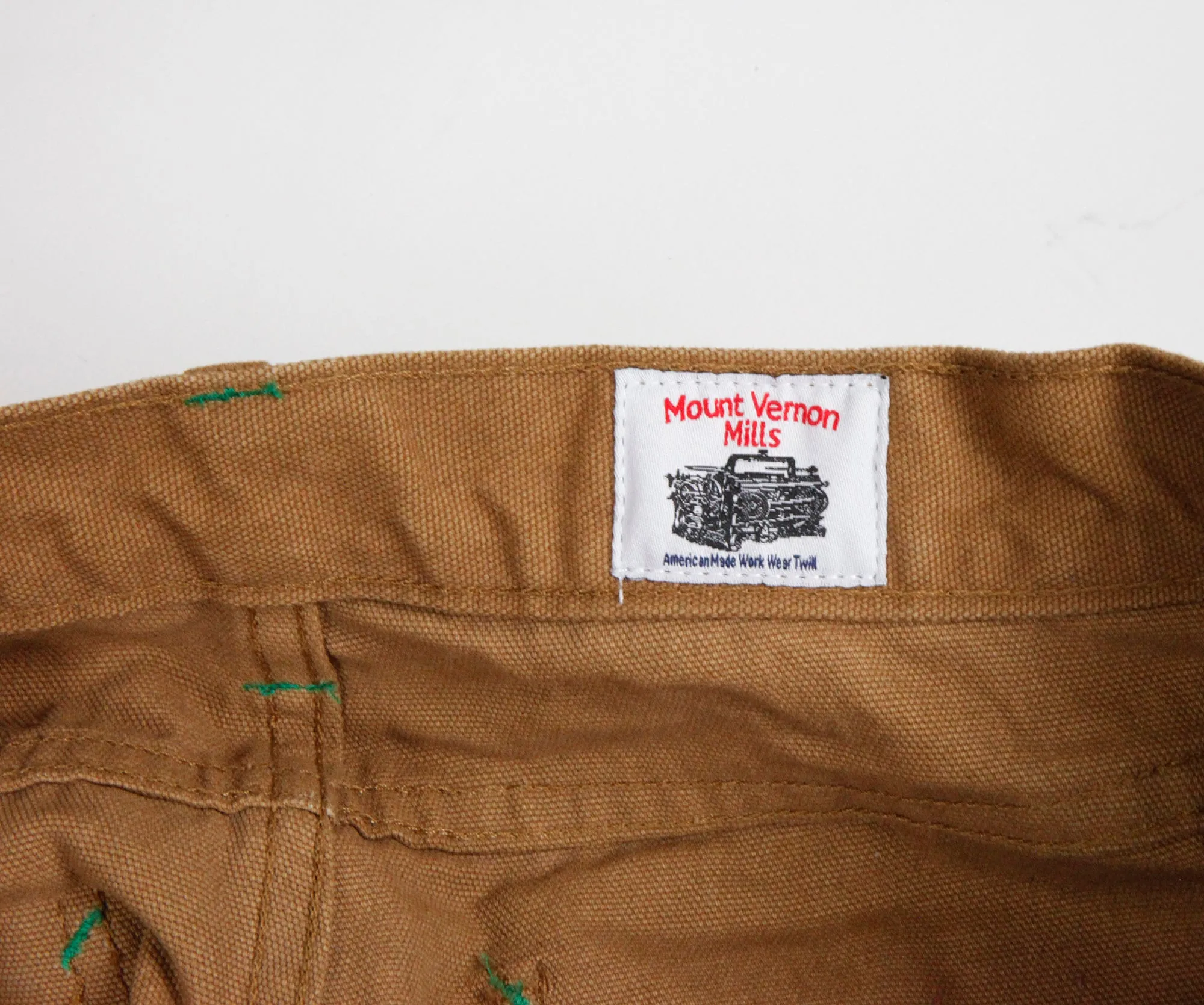 Caramel Mt Vernon Duck Double Knee Work Uniform  Chino