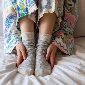 Cashmere Small Star Bed Socks