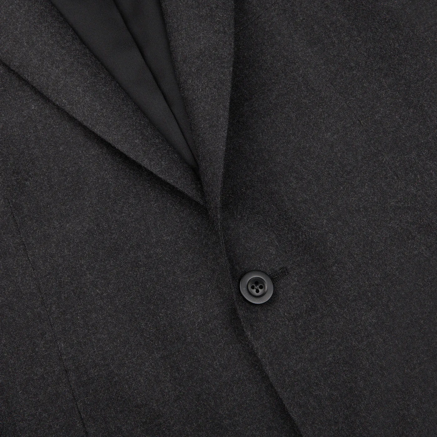 Charcoal Grey Wool Flannel K Suit