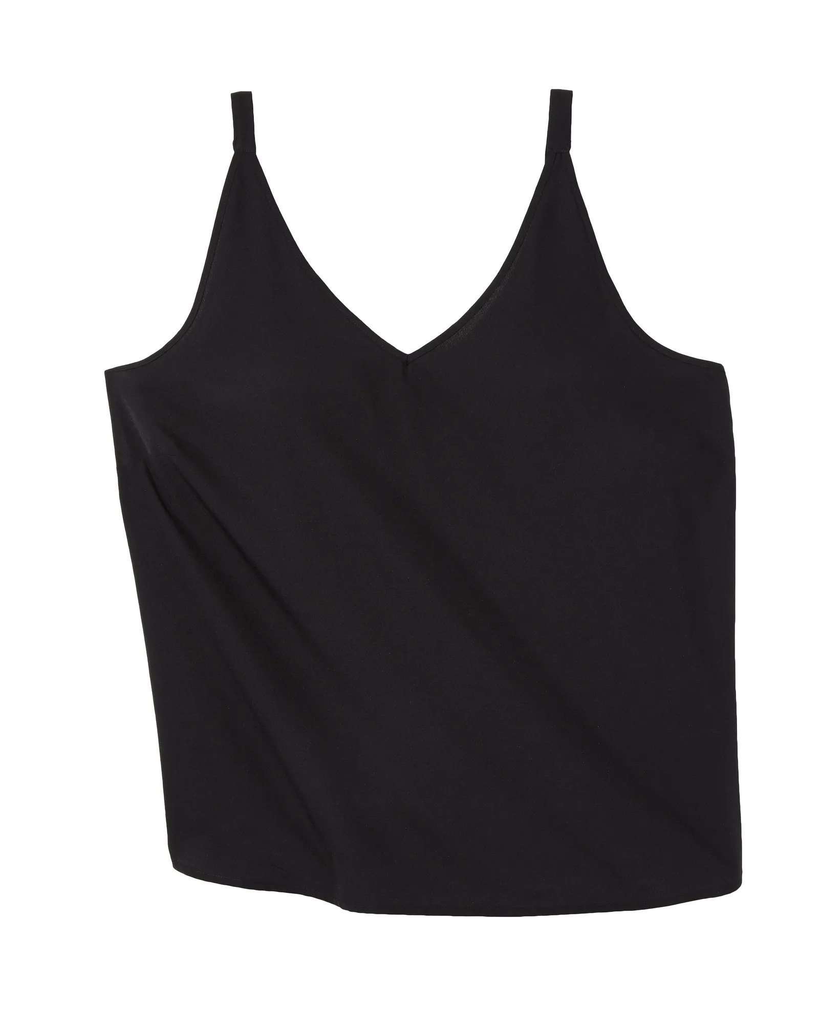 Charmaine Sleeveless Simple Camisole | Black