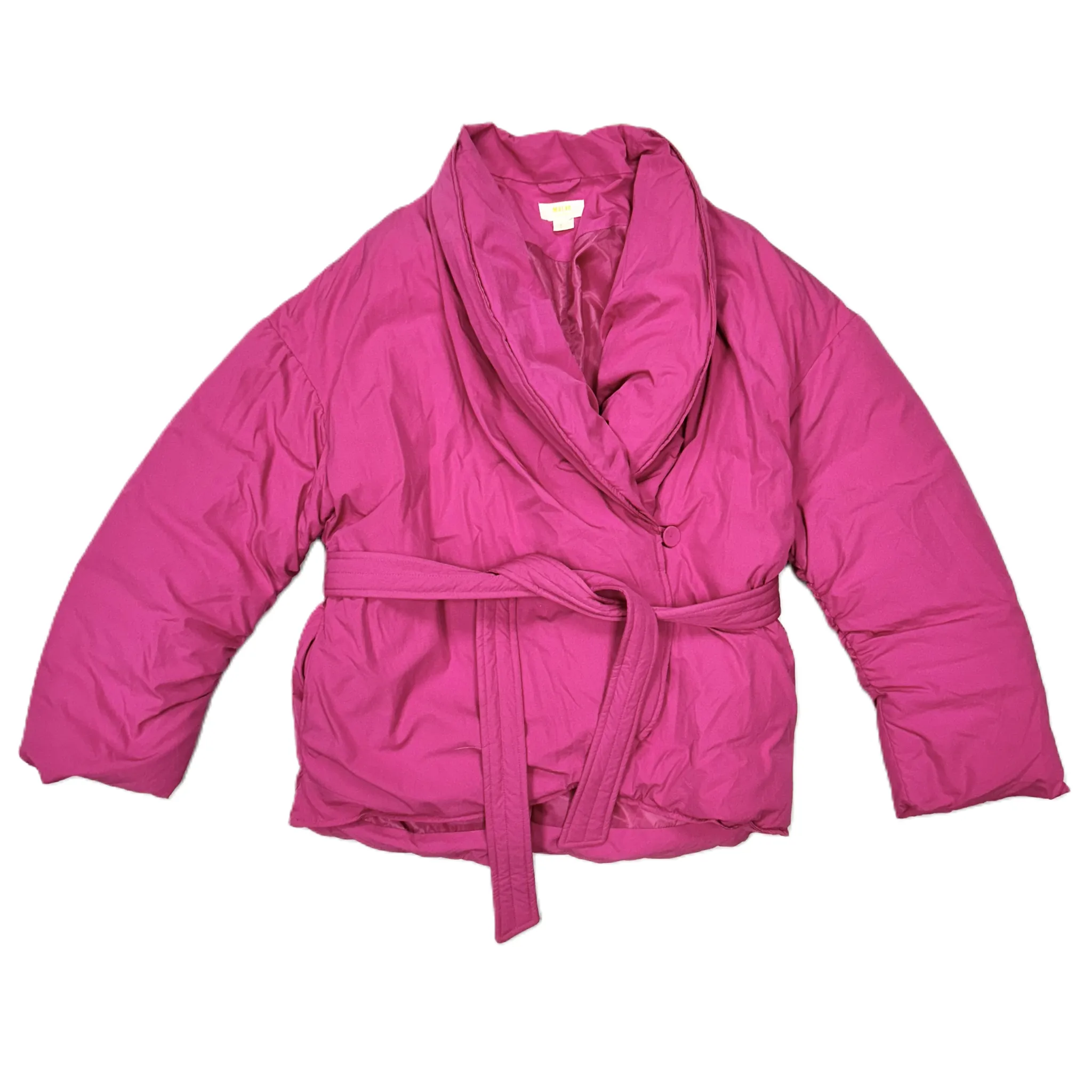 Coat Puffer & Quilted By Maeve In Pink, Size: L