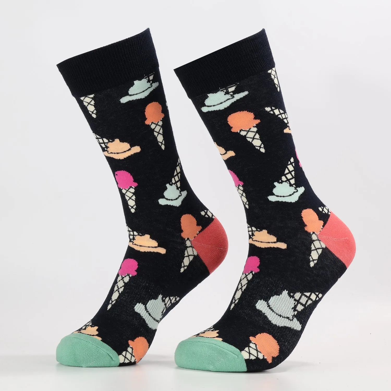 Colorful Ice Cream Socks