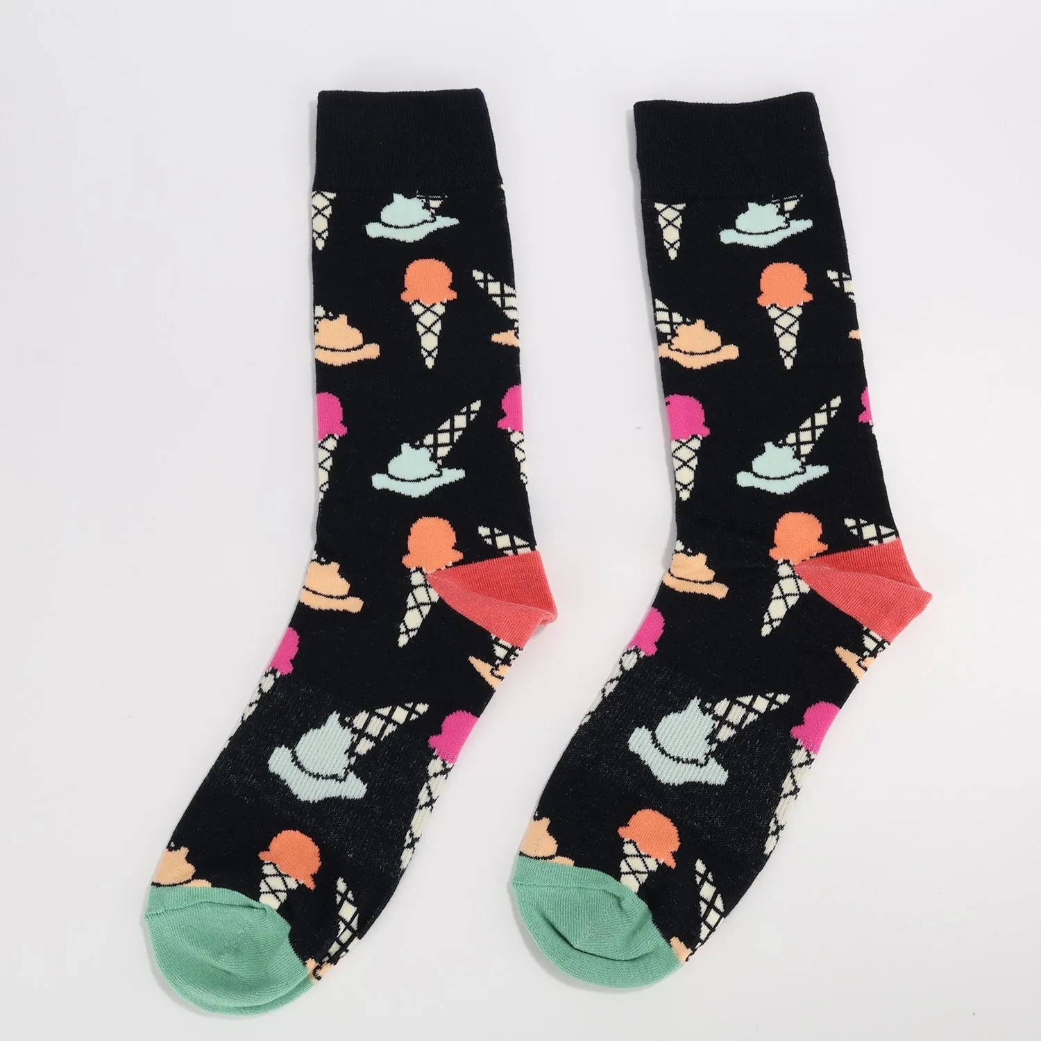 Colorful Ice Cream Socks