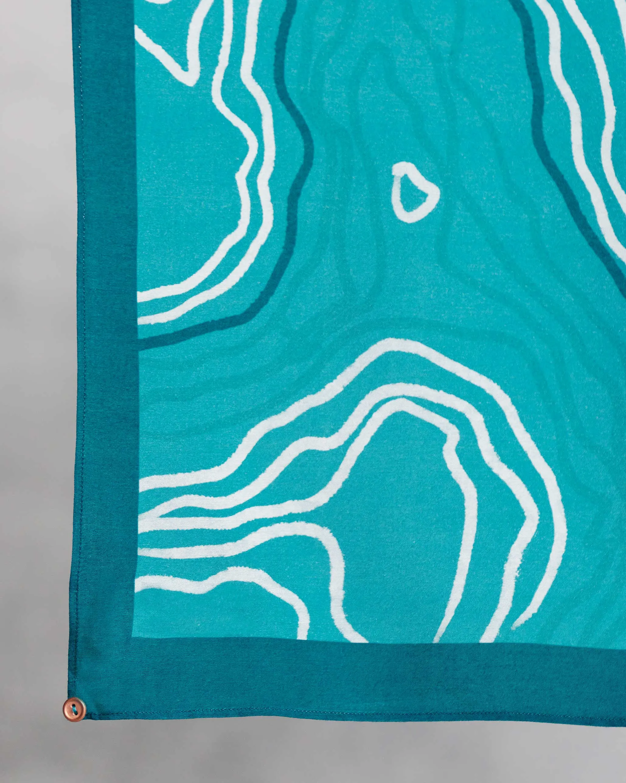 Contour Scarf - Teal TSSxNB