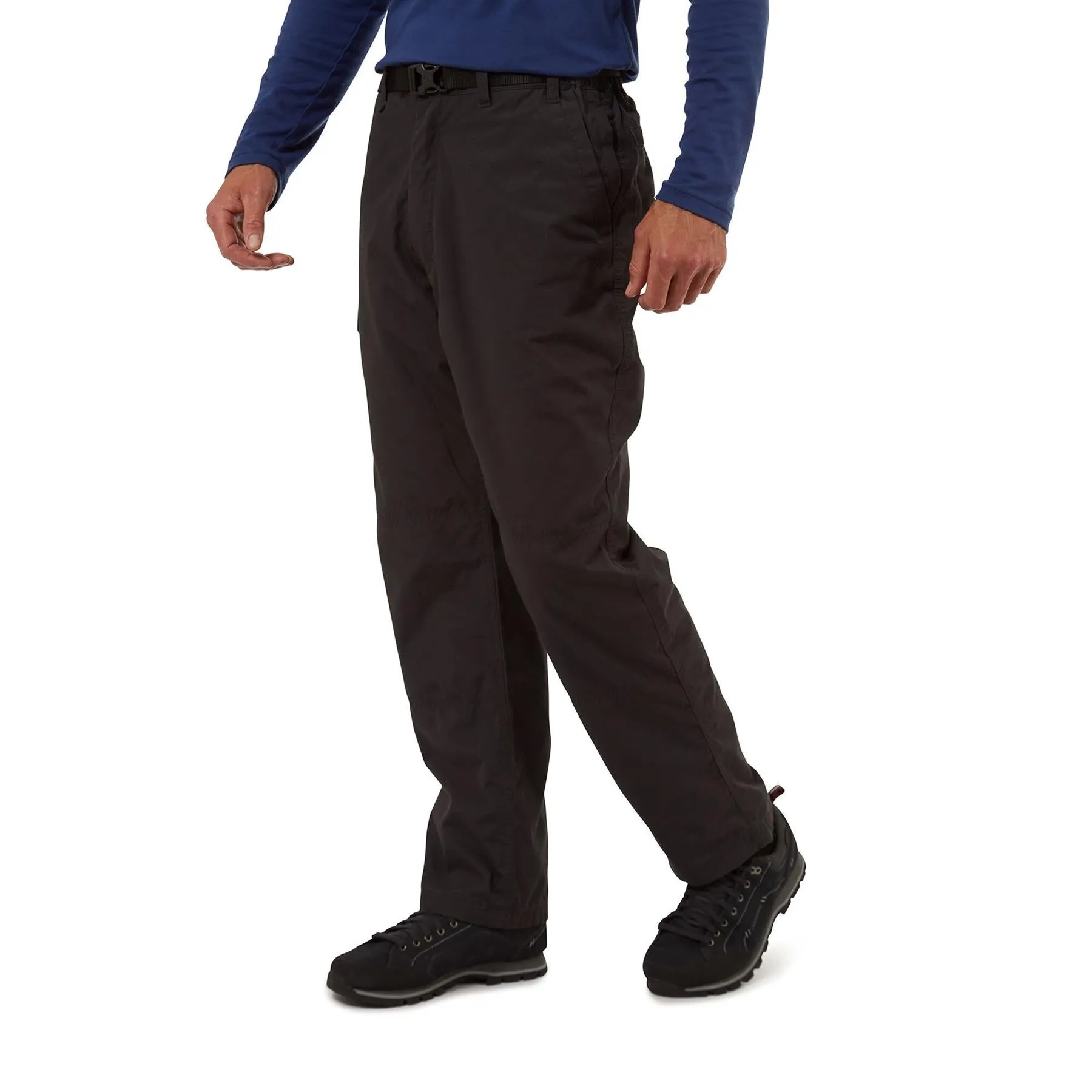 Craghoppers Mens Kiwi Winter Lined Warm Fleece Trousers & Belt