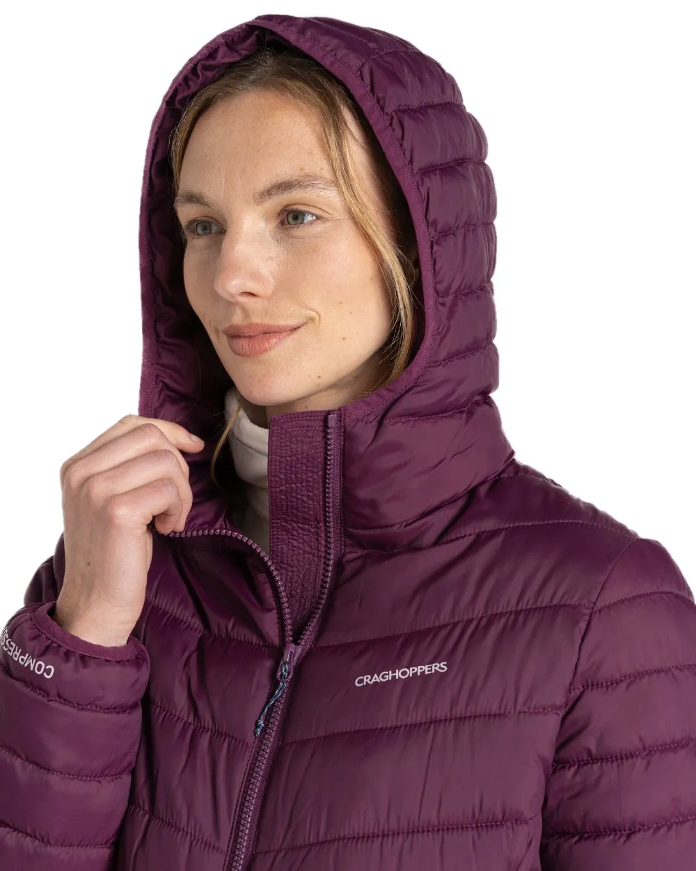 Craghoppers Womens Compresslite VIII Hooded Jacket