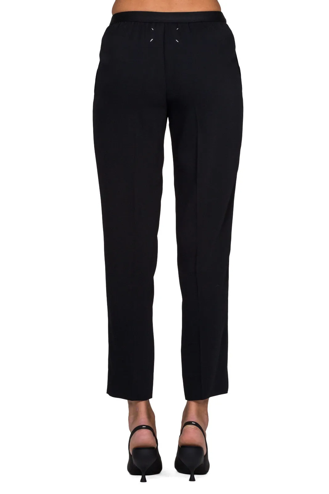 Cropped Tailored Trousers