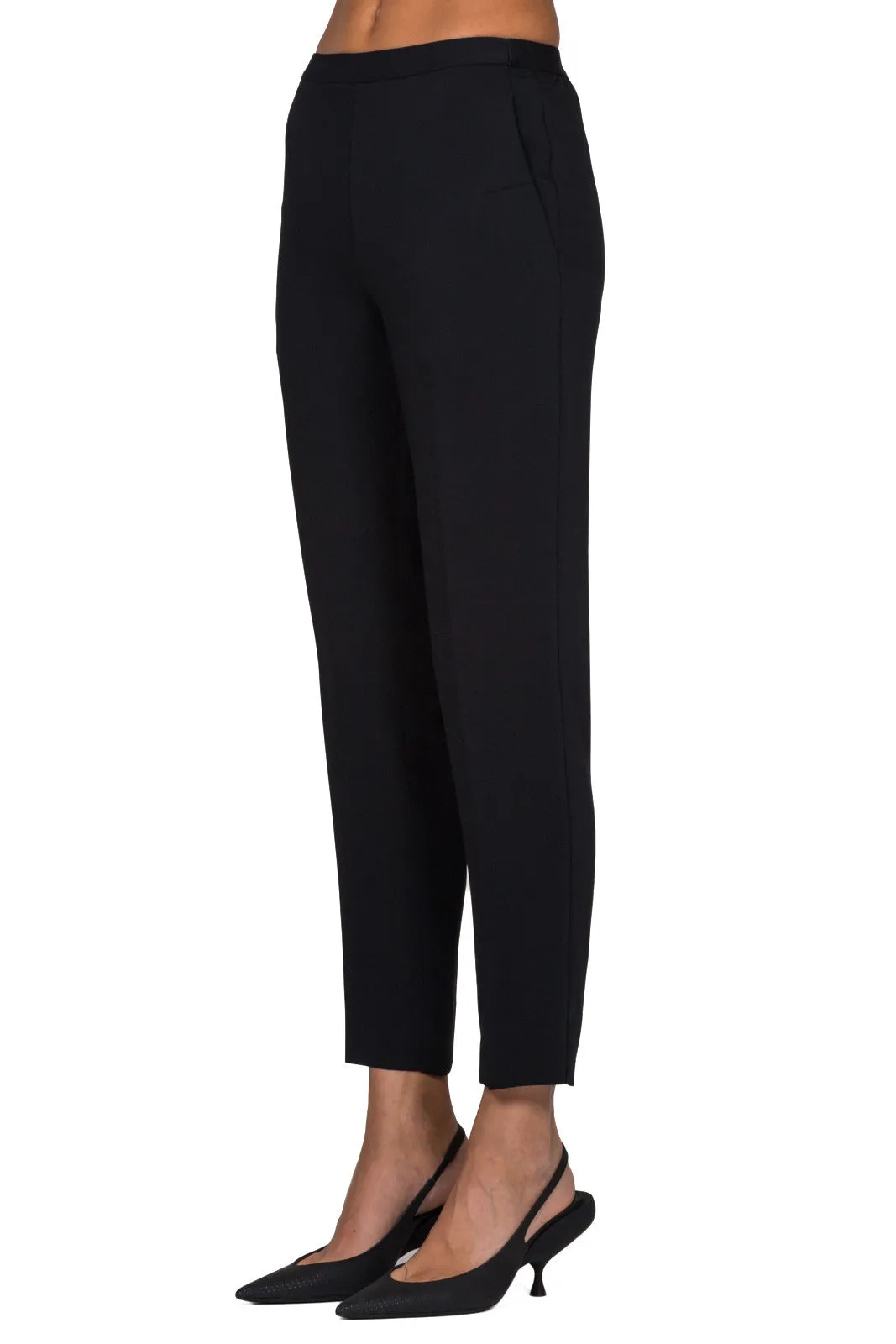 Cropped Tailored Trousers