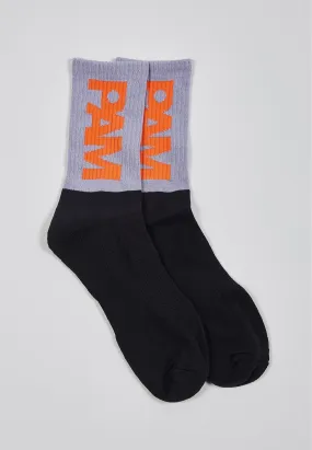 Dab Sport Socks - black/lilac