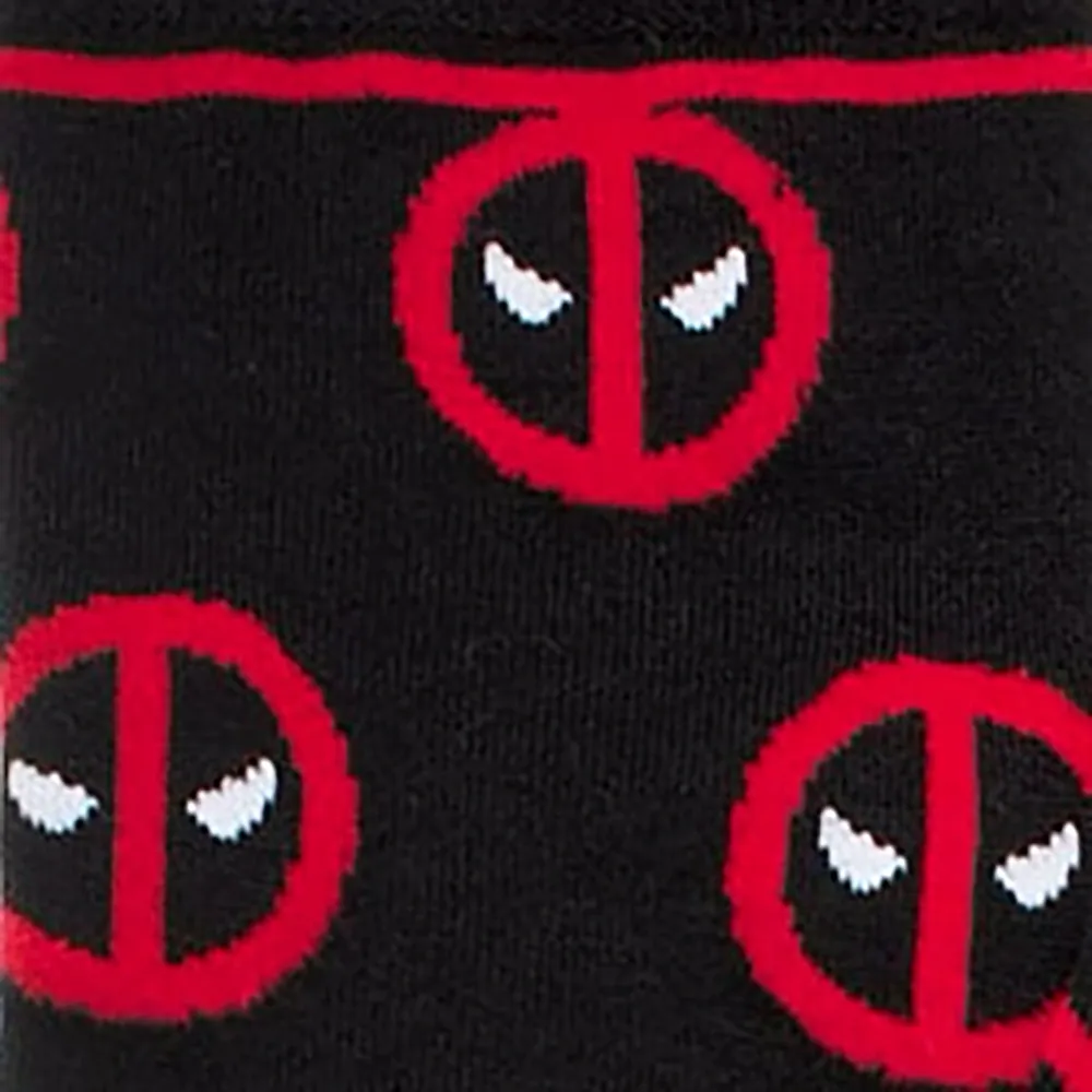 Deadpool & Wolverine: Deadpool Stripe Black Socks