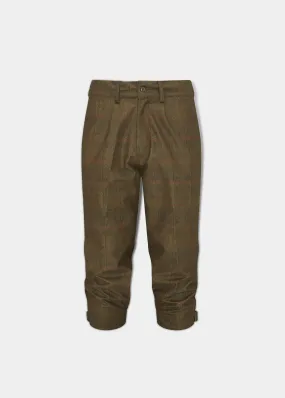 Didsmere Men's Technical Tweed Breeks In Oak - Regular Fit