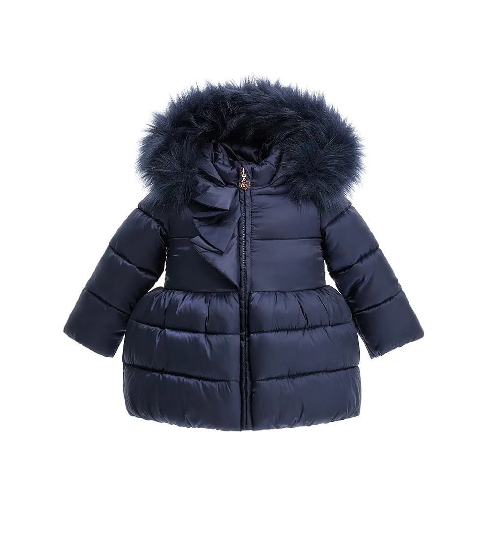 ENCHANTED RUFFLE WINTER PARKA