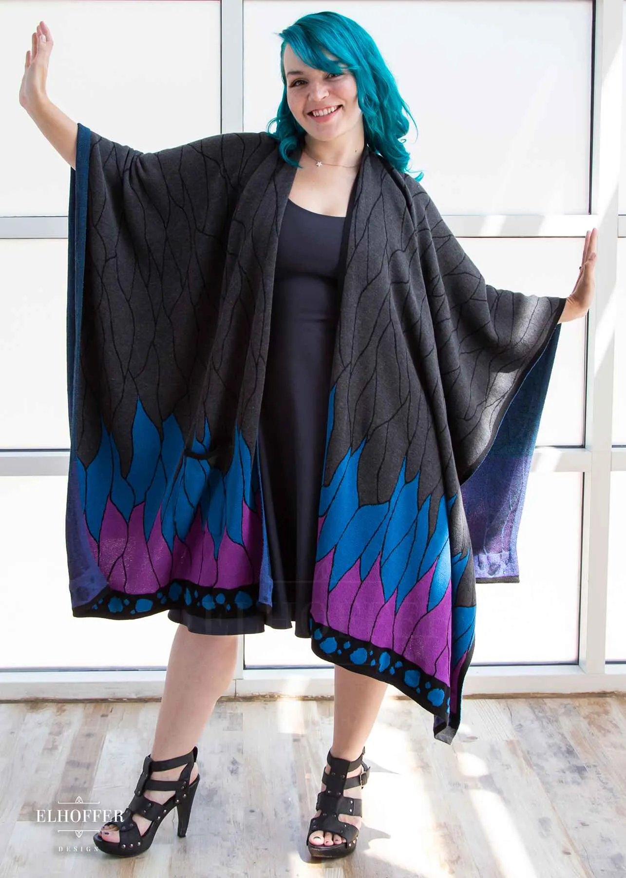 Essential Underworld Butterfly Poncho