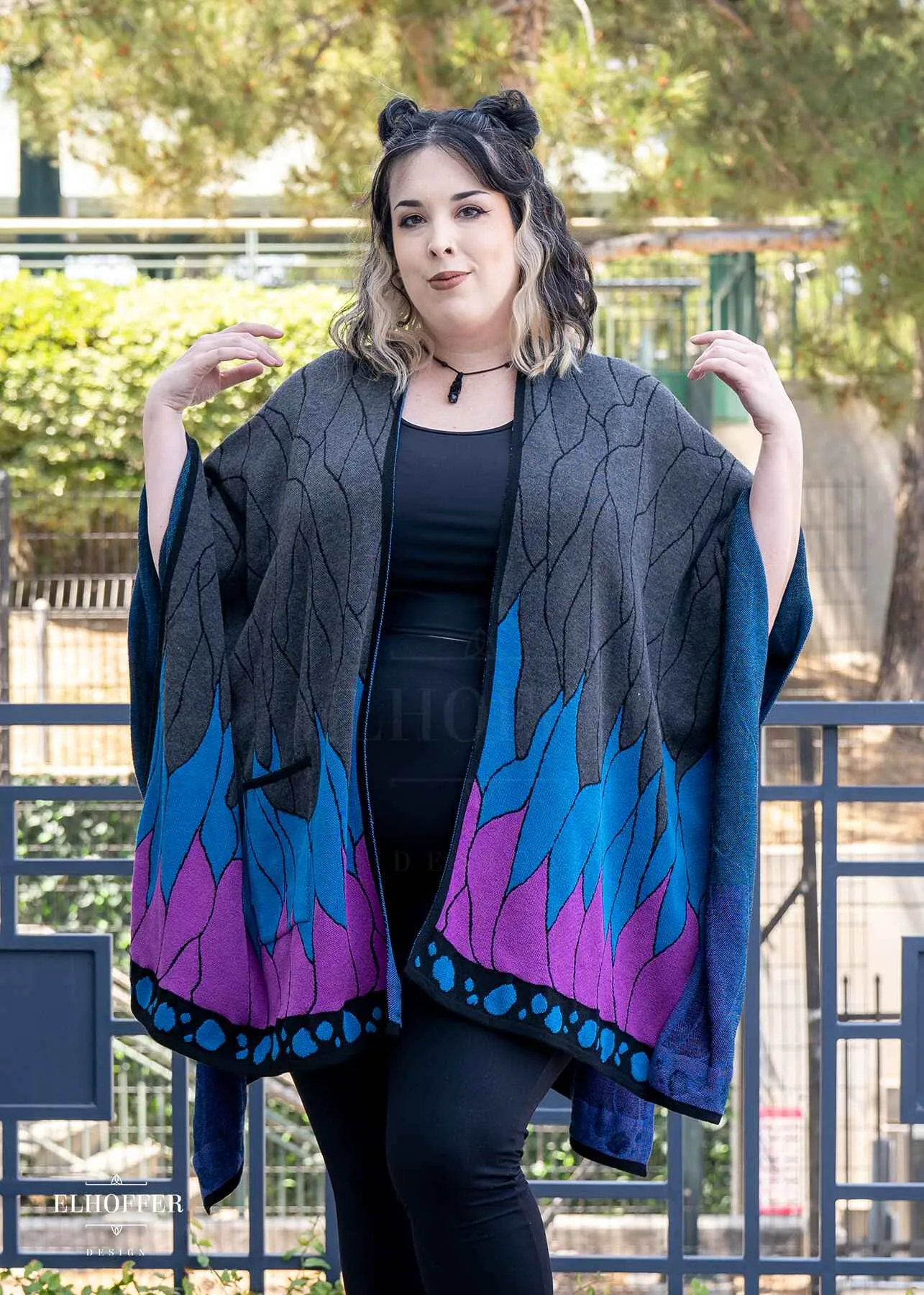 Essential Underworld Butterfly Poncho