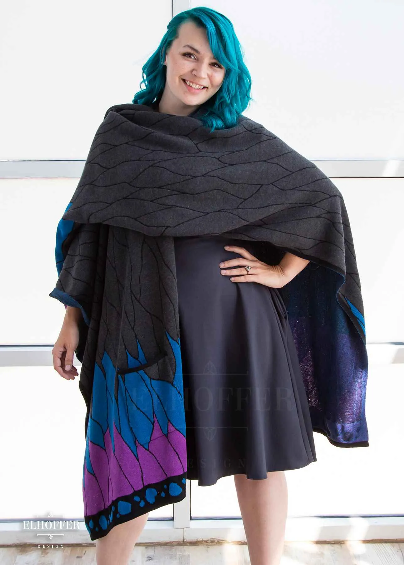 Essential Underworld Butterfly Poncho