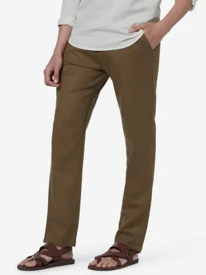 ETA Brown Slim Fit Chinos