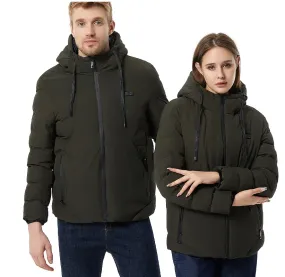 Fashion Unisex Electric Heated Jacket Heating Waistcoat USB Thermal Warm Cloth Feather Hot Sale Plus Size Winter Jacket