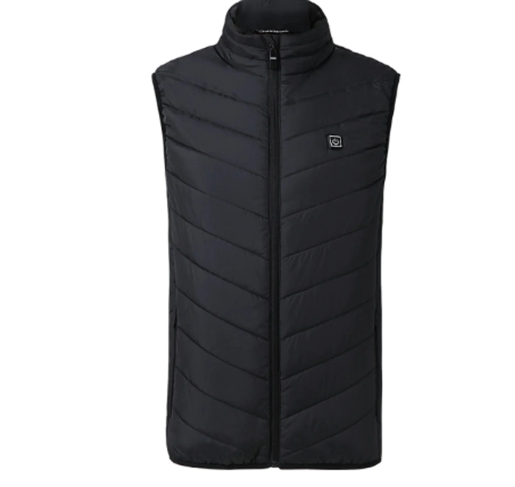 Fashion Unisex Electric Heated Jacket Heating Waistcoat USB Thermal Warm Cloth Feather Hot Sale Plus Size Winter Jacket