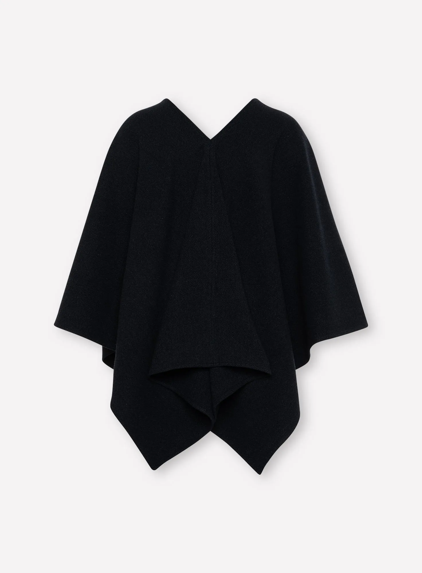 Favorite 09 Poncho Navy Black