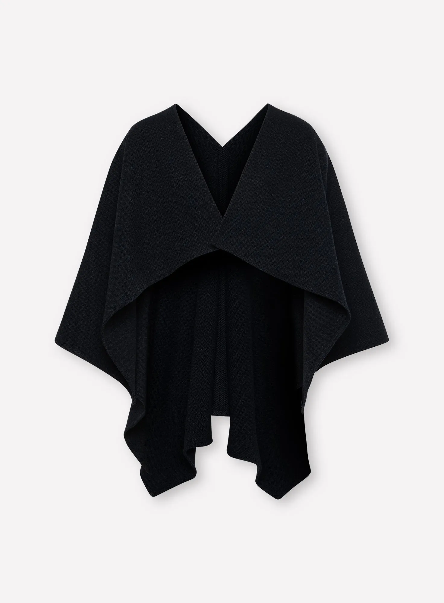 Favorite 09 Poncho Navy Black