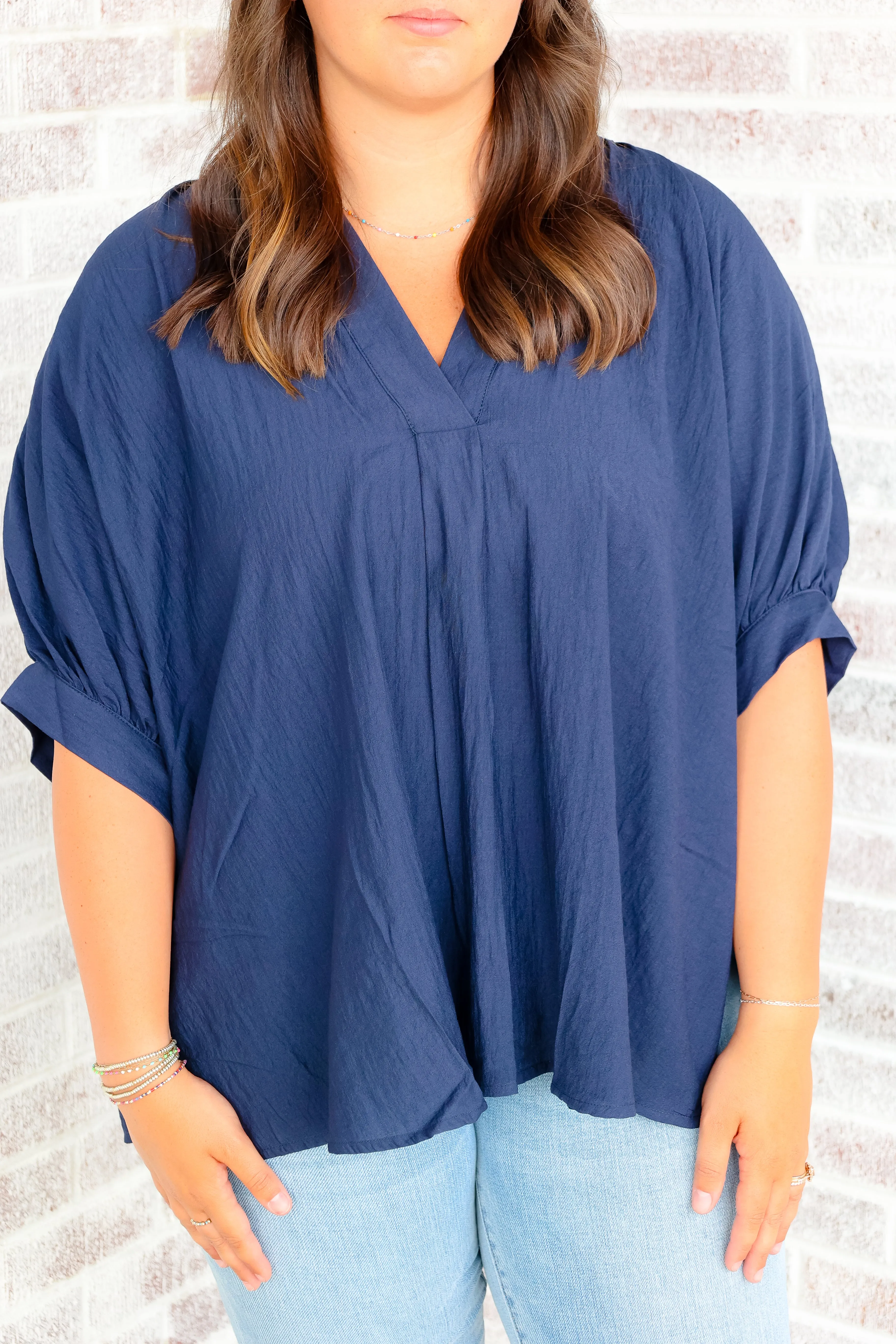 Feeling The Love V-Neck Tunic Top