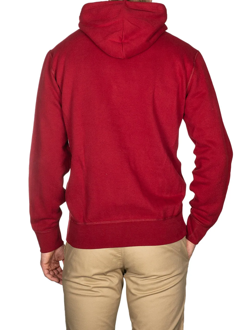 Fleece Hoodie Red