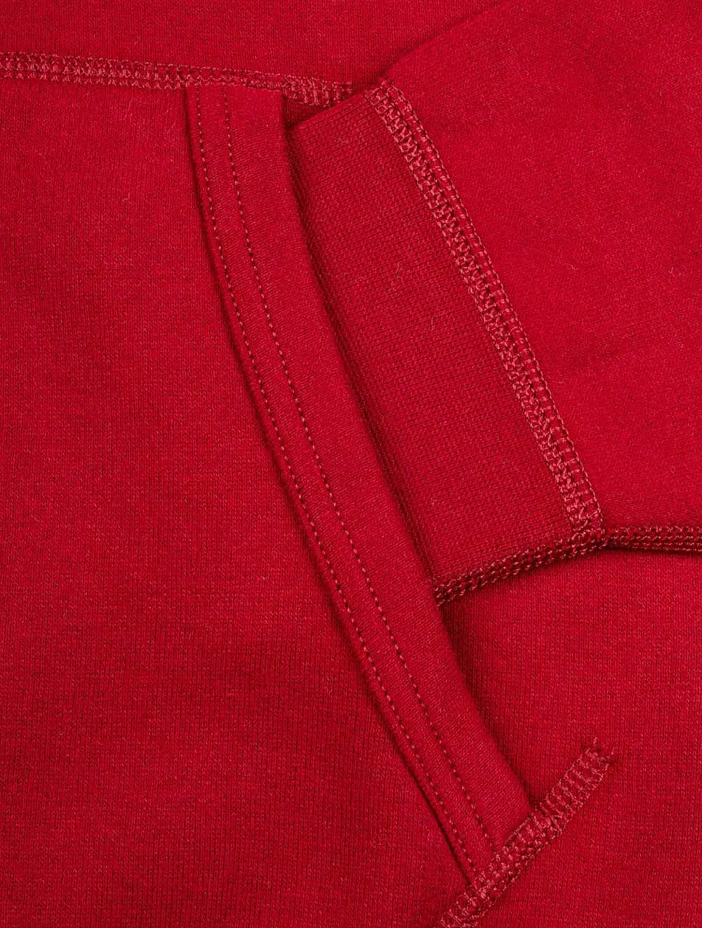 Fleece Hoodie Red