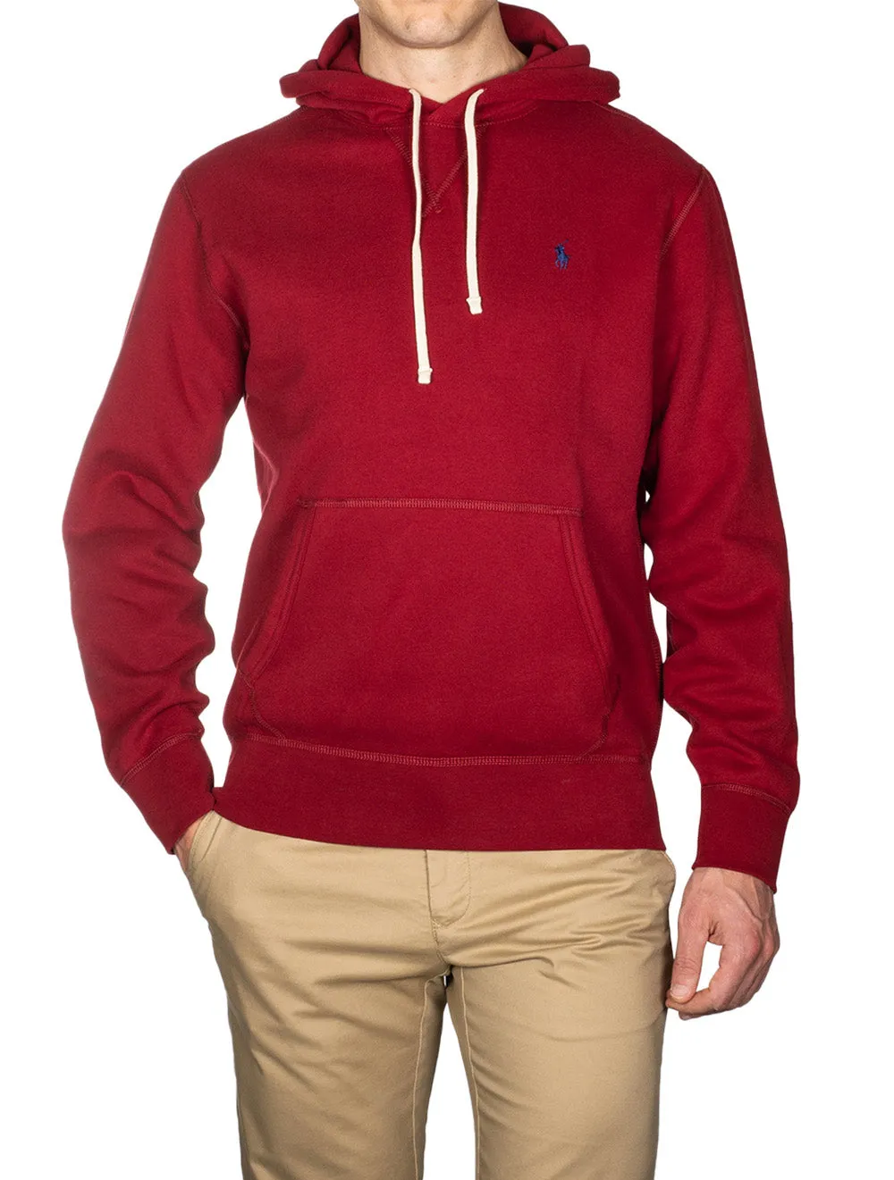 Fleece Hoodie Red