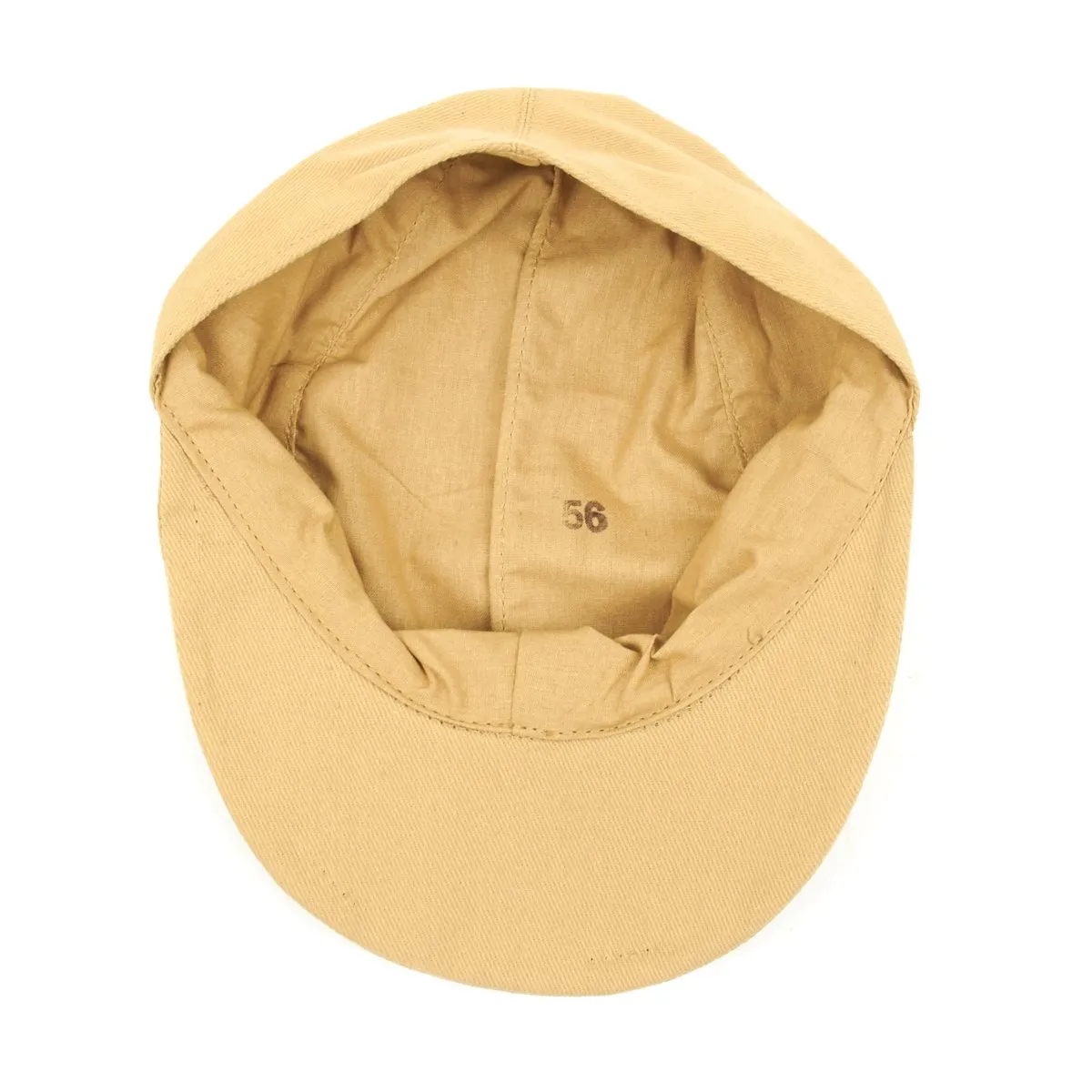 German WWII Luftwaffe Tropical Khaki Field Cap