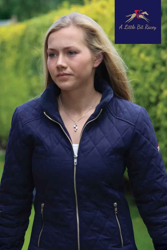 Girls Jacket Classic Navy - A Little Bit Racey