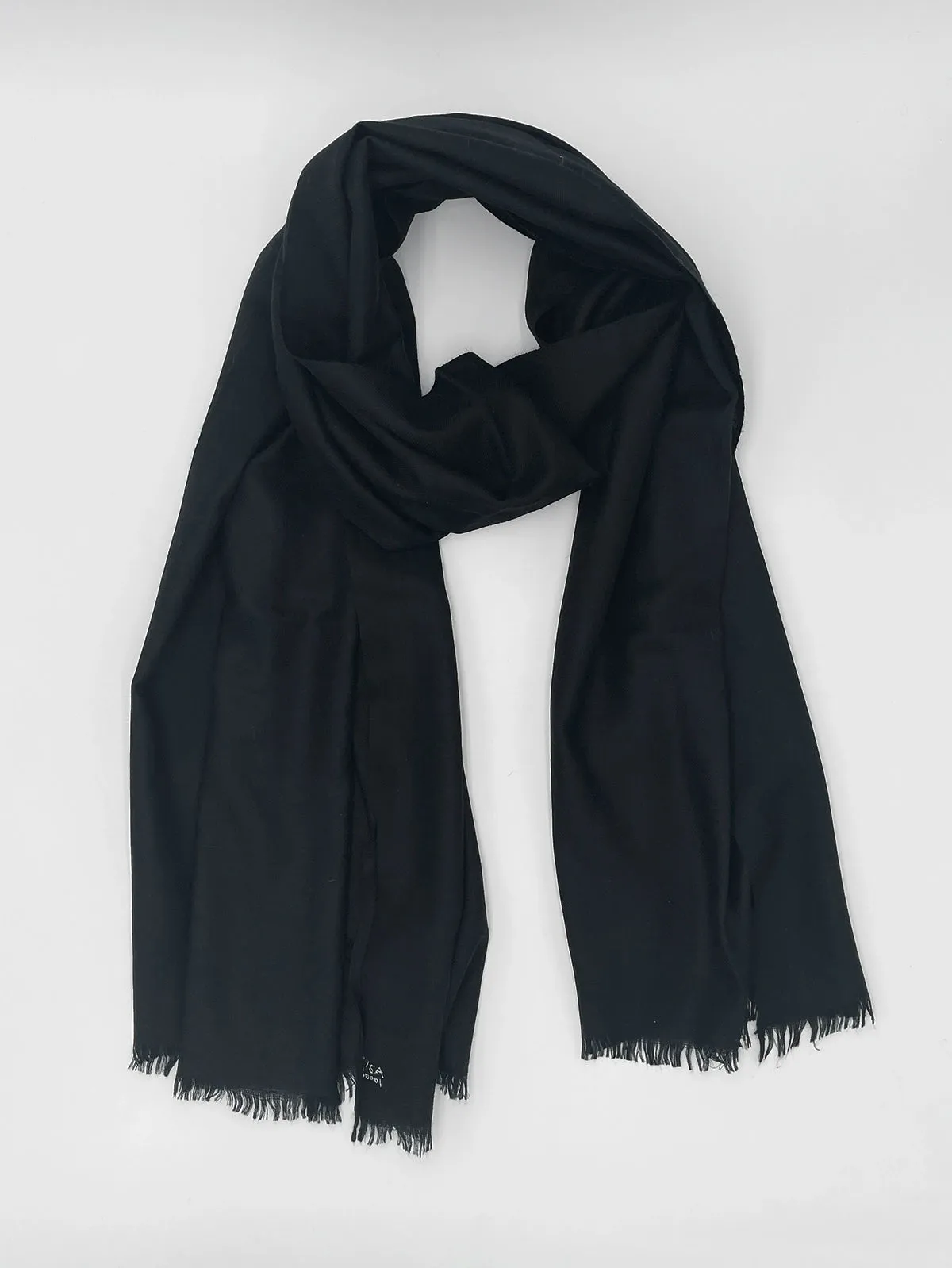 Handwoven Pashmina - BLACK