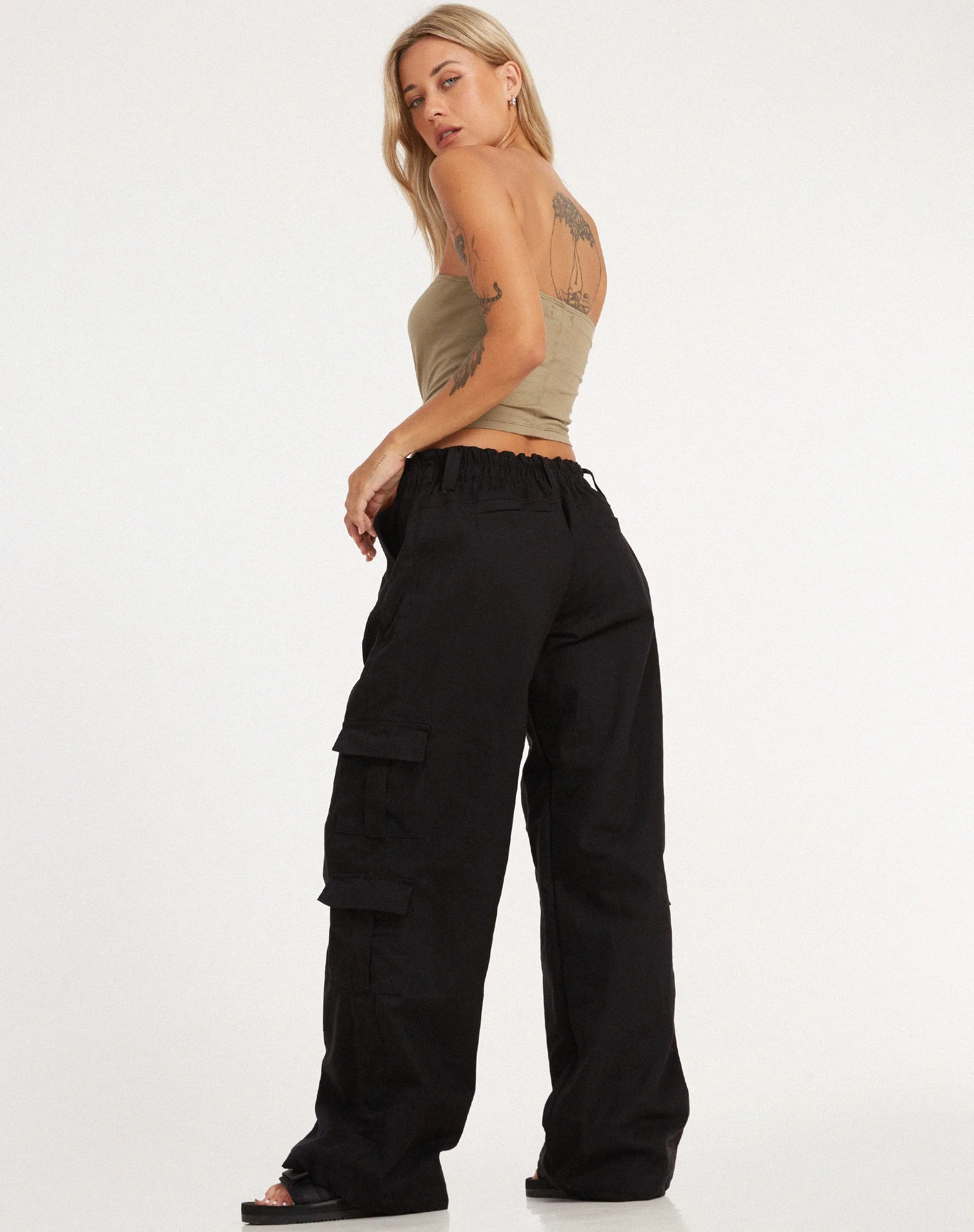 Hansa Cargo Trouser in Black