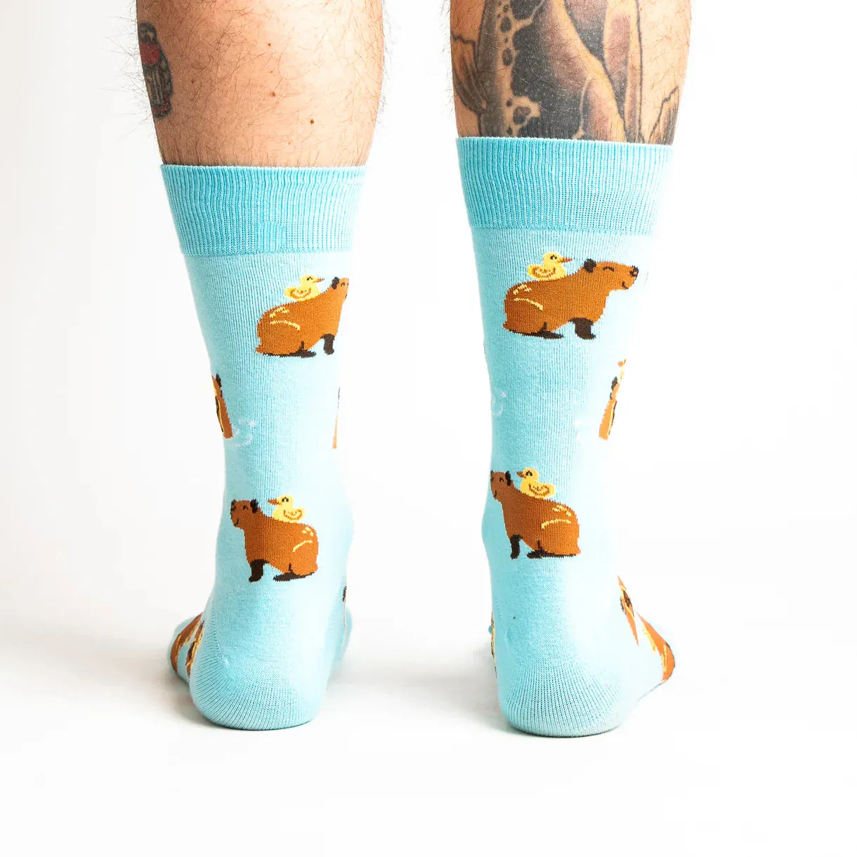 HappyBara Men's Crew Socks