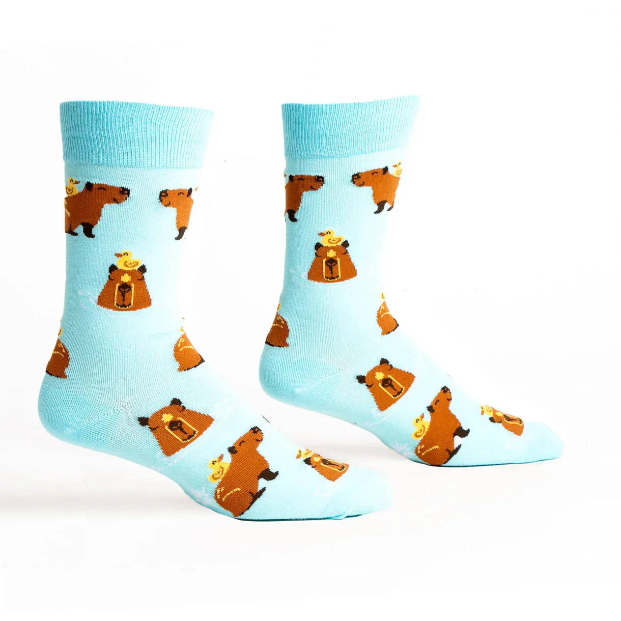 HappyBara Men's Crew Socks